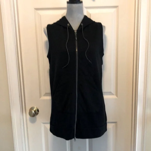 Mondetta Jackets Coats Black Mondetta Hooded Vest Size M